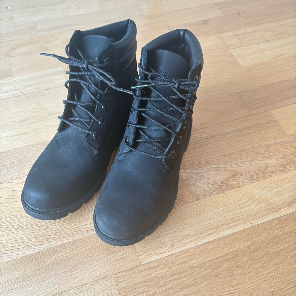 Women’s Black Suede Timberland Boots